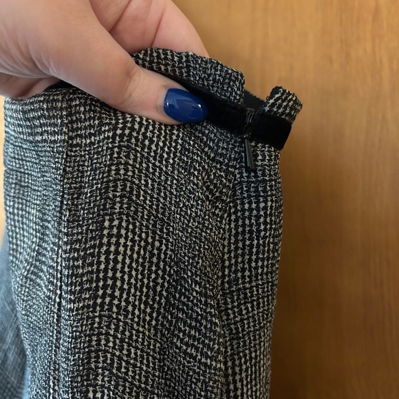 Jones New York Silk Skirt Plaid Lined A-Line Career Classic Women 14 Petite NWOT - Picture 5 of 8